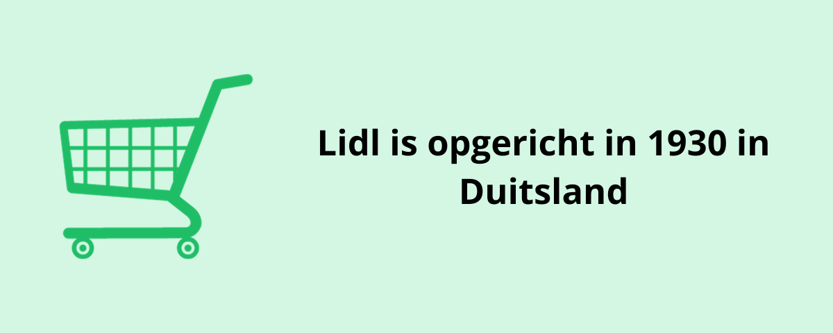Lidl opgericht in 1930